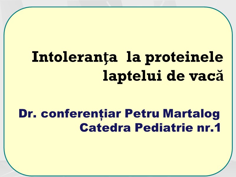 Dr. conferențiar Petru Martalog          